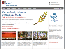 Tablet Screenshot of mmfeeds.com